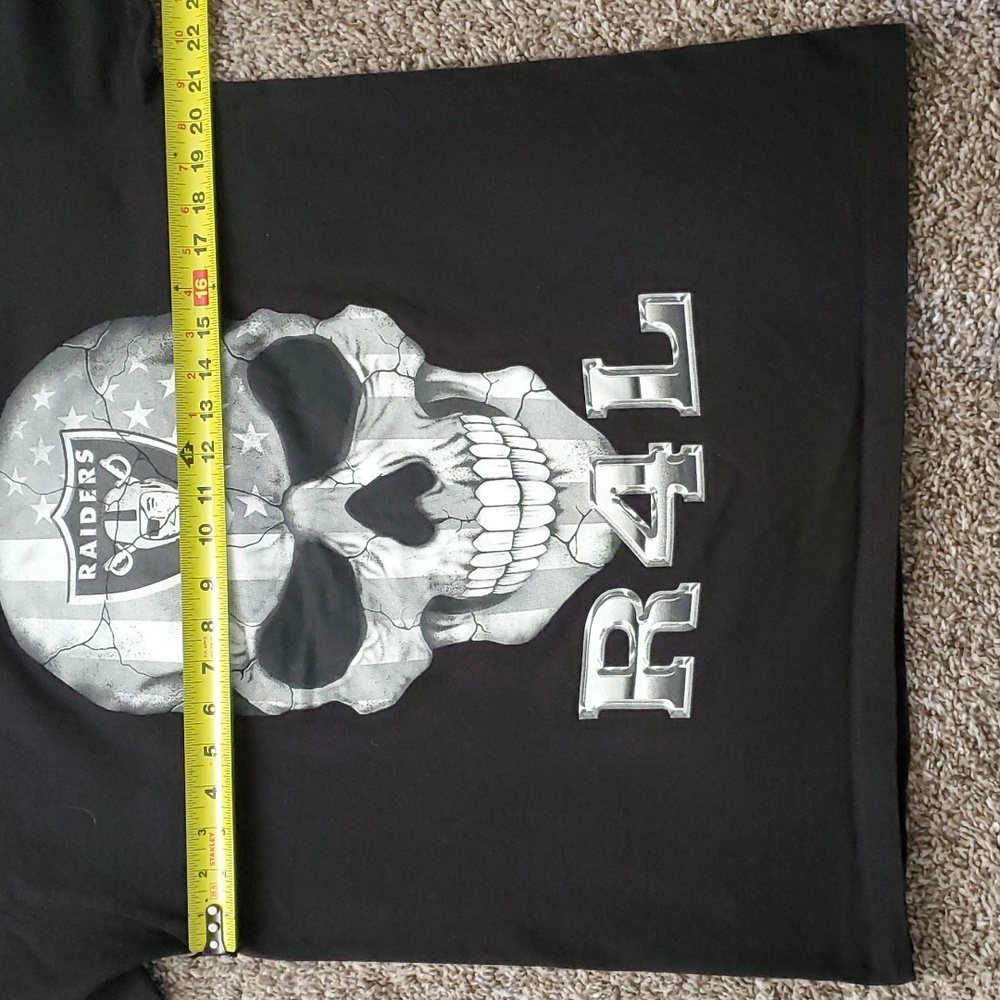 NFL Las Vegas Raiders Men's Medium Long Sleeve - Picture 5 of 8